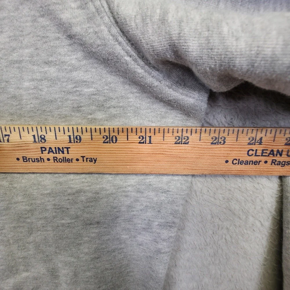 The North Face Hoodie Mens‎ M Gray Logo Graphics Athleisure Sweatshirt Thrashed